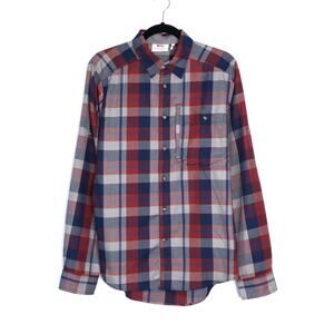 FJALL RAVEN Fjallglim Plaid Shirt Autumn Leaf Button Up Long Sleeve Men's S